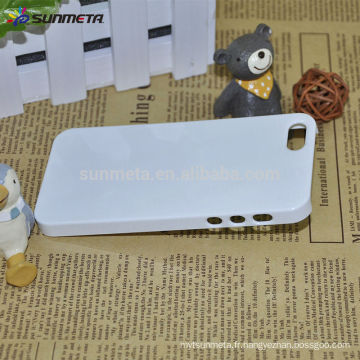 Factory Wholesale 3D Sublimation Blank Cell Phone Case Printing pour ip5